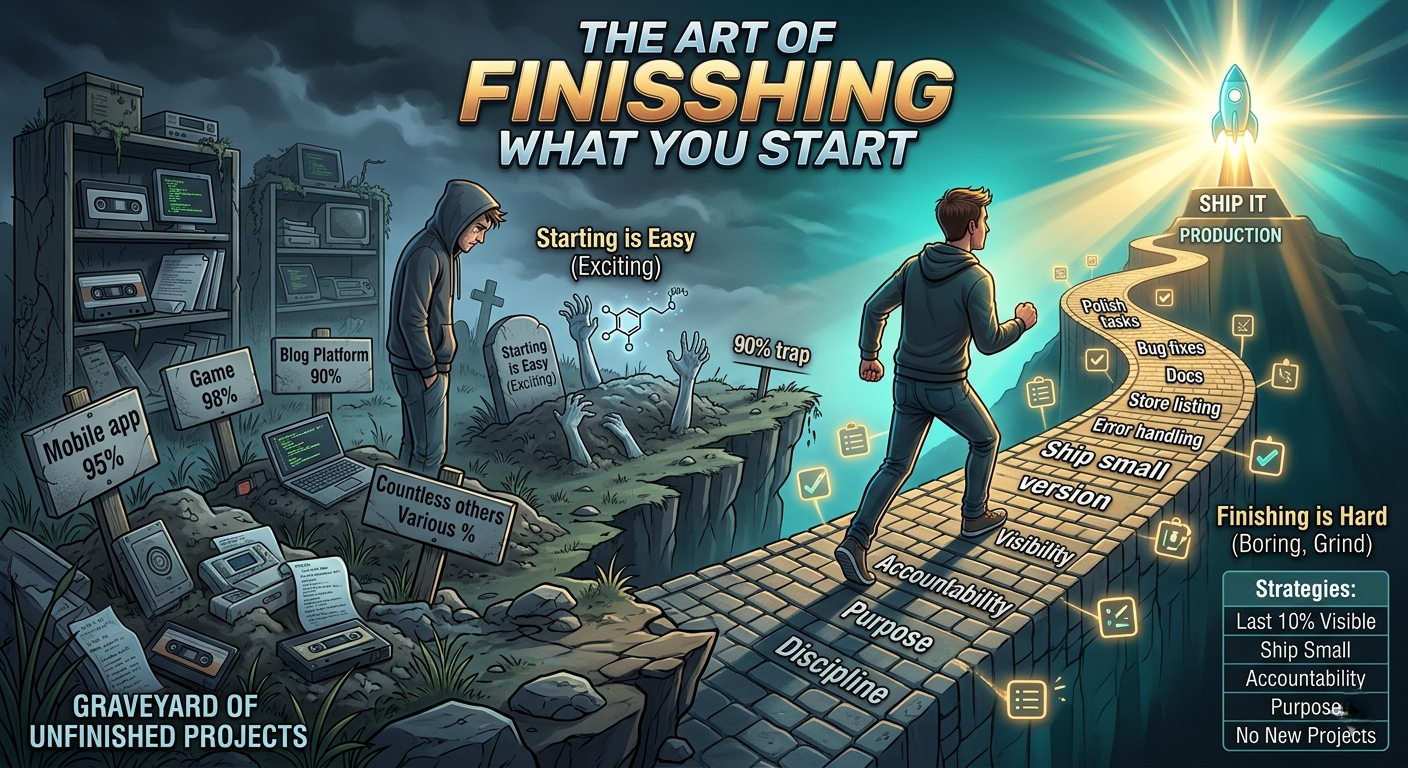 The Art of Finishing What You Start